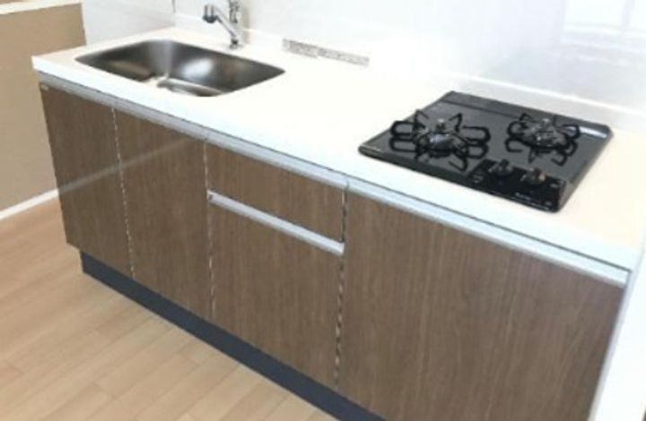 東京都墨田区本所1丁目の賃貸マンションのキッチン