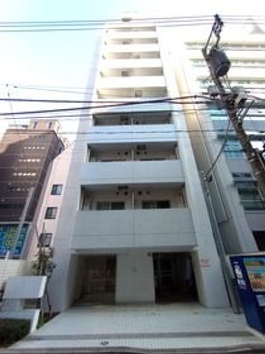 東京都新宿区新宿1丁目の賃貸マンションの外観