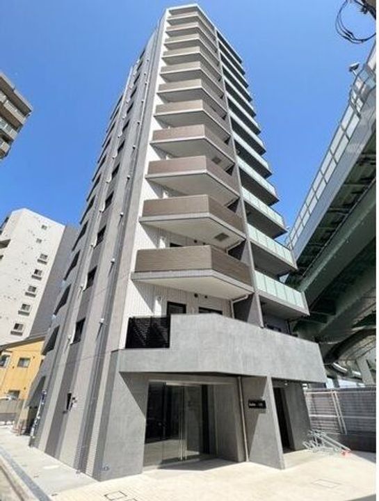 東京都北区王子1丁目の賃貸マンションの外観