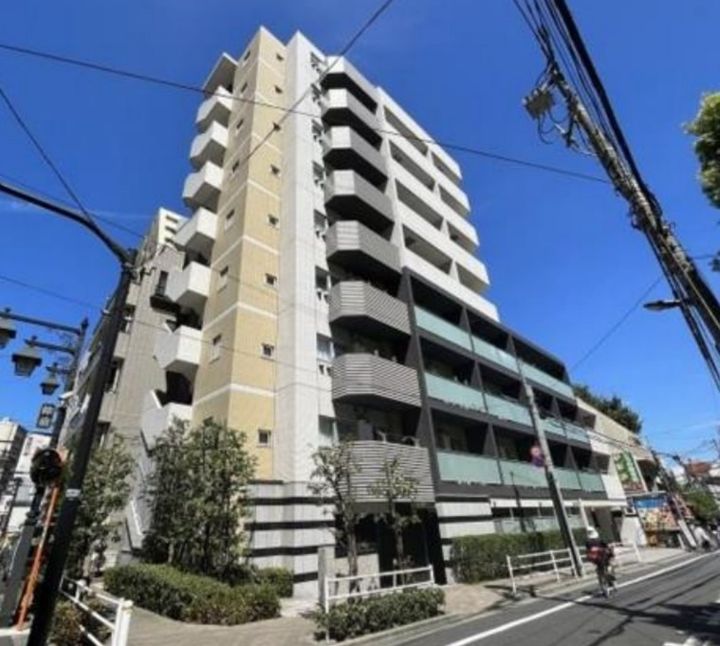 東京都板橋区仲宿の賃貸マンションの外観