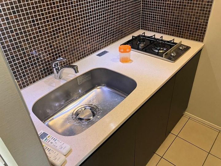 東京都墨田区緑4丁目の賃貸マンションのキッチン