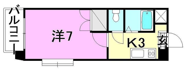 メゾン桑原506の間取り