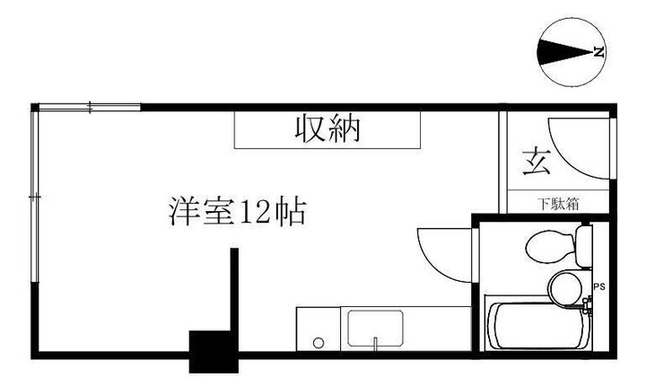 ミタライマンション202の間取り