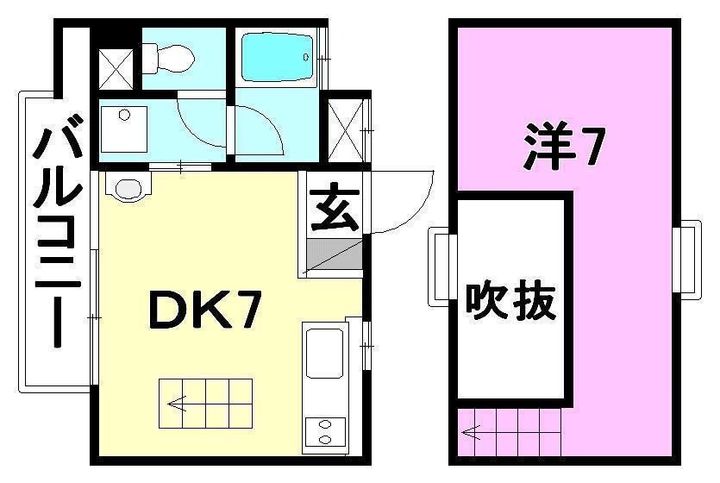 ビームス502の間取り