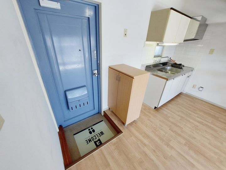 ビームス502の玄関