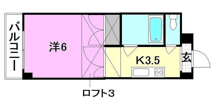 サンフィールド21103の間取り