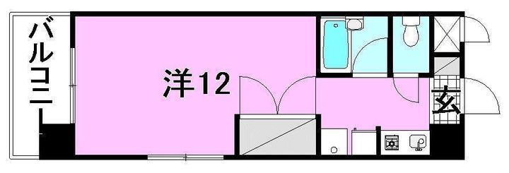 エトワール和泉101の間取り