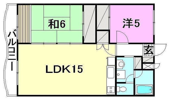 シャルマン市坪302の間取り