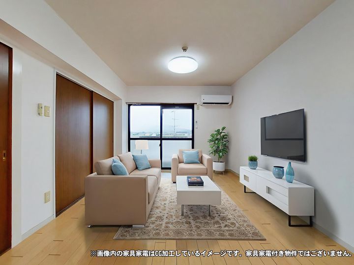 ユーミー高雄2402の居間