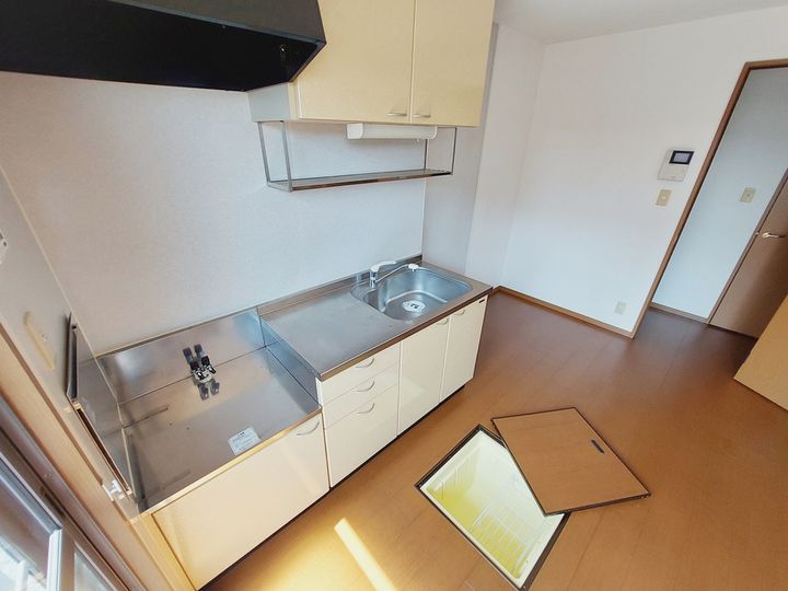エムセリア B棟101のキッチン