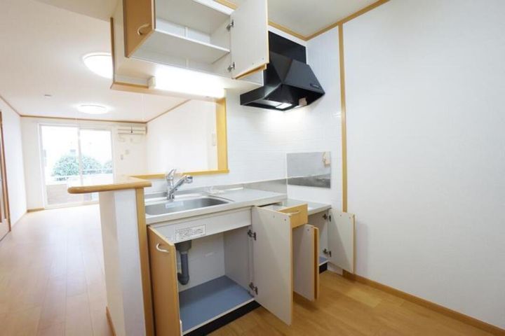 サンリット A・B棟B102のキッチン