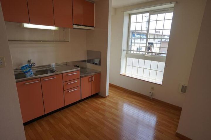 リヴァーパークB棟201のキッチン