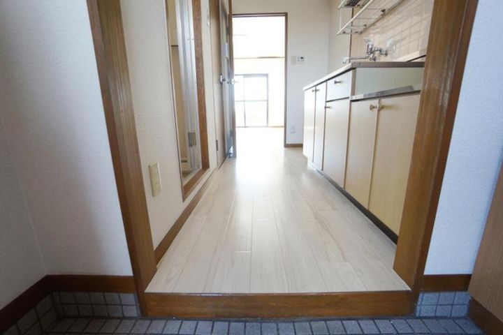 シンセイビル303の玄関