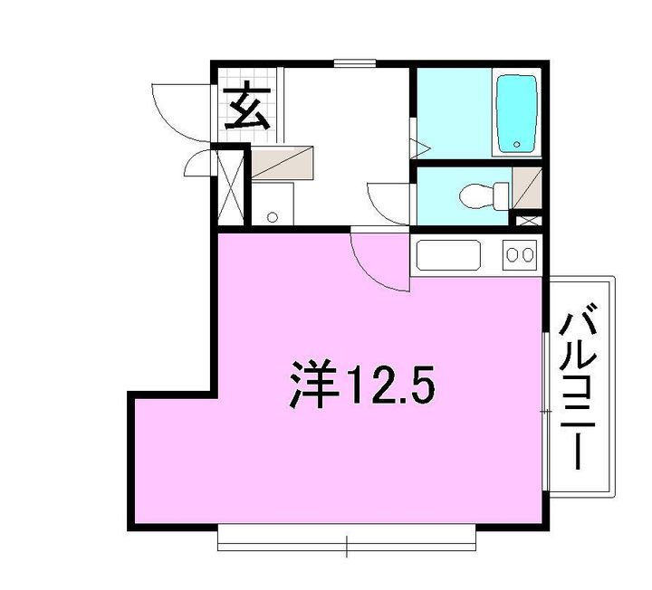 スタジオジュネス202の間取り