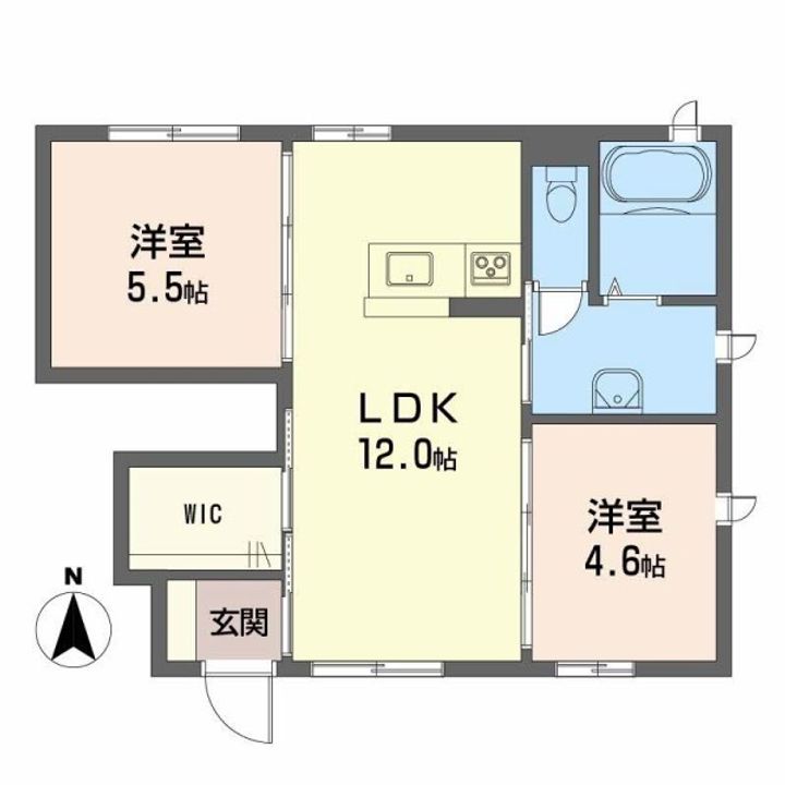 ノイレーベン ABA102の間取り