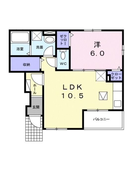 エタン・リジエール2 ABA103の間取り