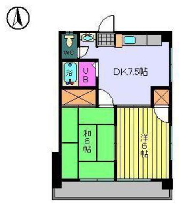 メゾン・サン401の間取り