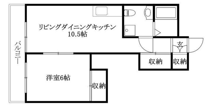 Aqua・Luce101の間取り