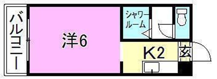 大澤ビル301の間取り