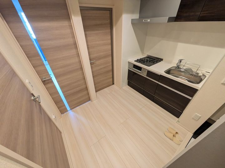 レーヴ・リボンYK201のキッチン