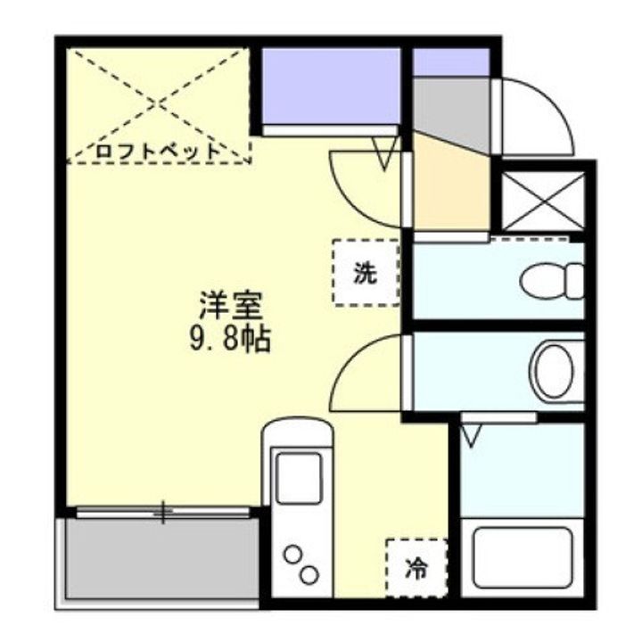 アルト生石101の間取り