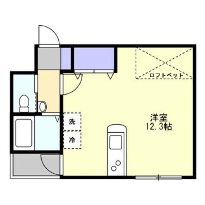 アルト生石402の間取り