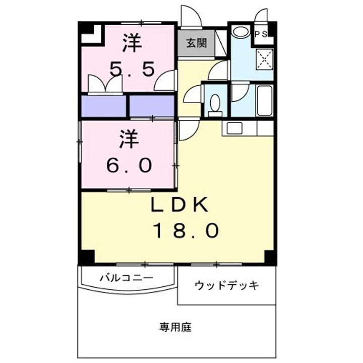長月101の間取り