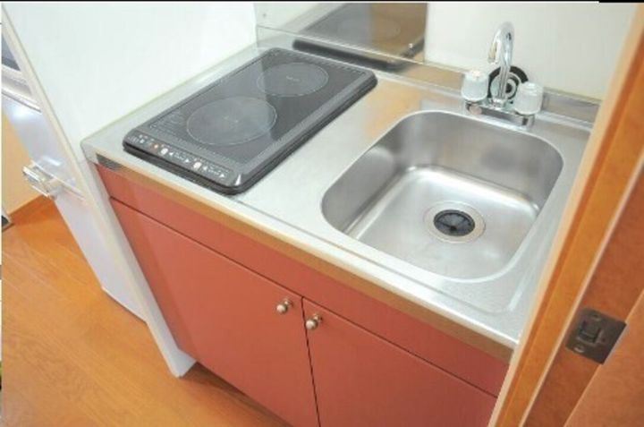 レオパレスサンホワイト枝松207のキッチン