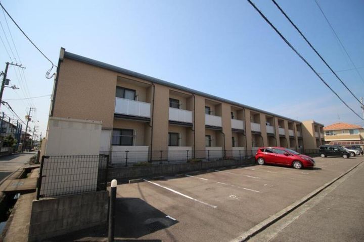レオパレスルヴェーデュソレーユ209の外観