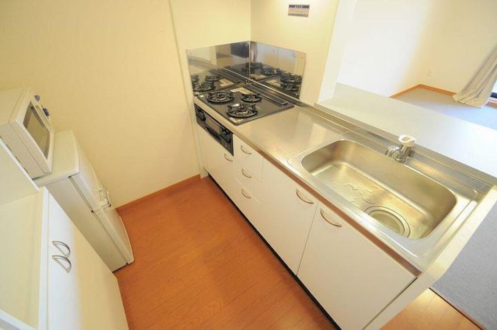 レオパレスルヴェーデュソレーユ209のキッチン