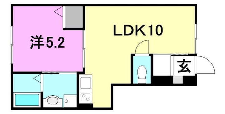 LUMIELE府中3103の間取り