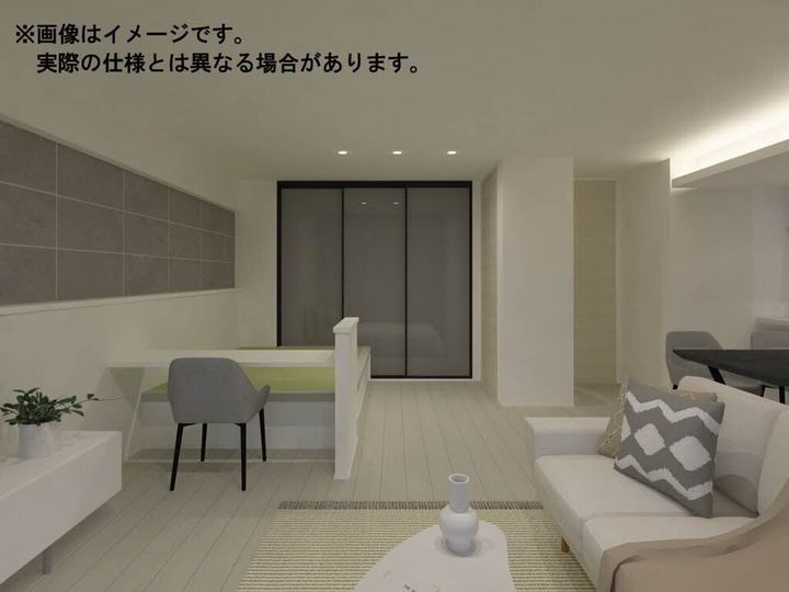 ルポ マノワール301の居間