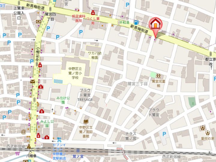 6243−ハイムヤスノの地図