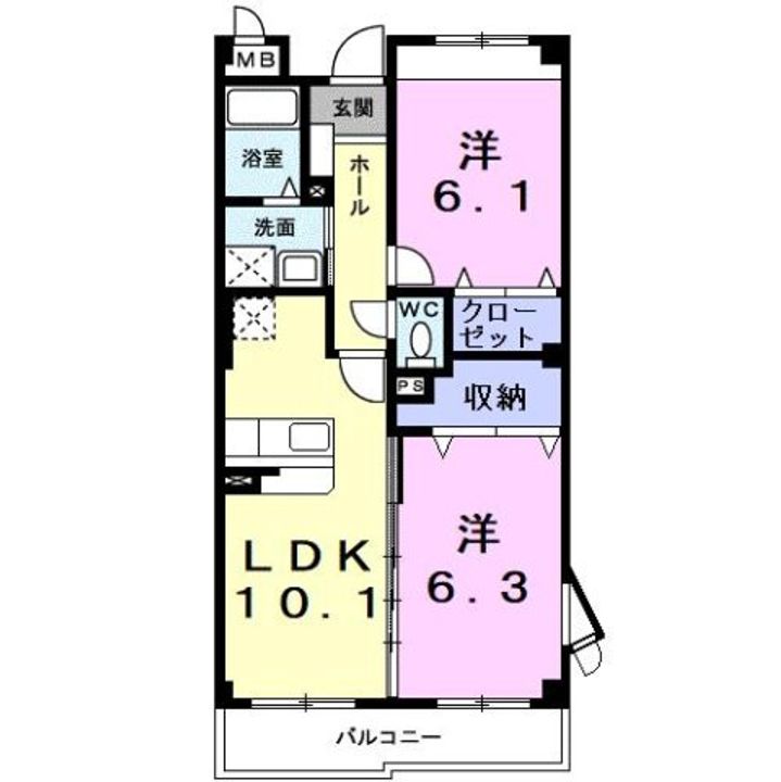 SunSoleil21の間取り