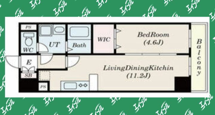 フォレシティ新栄の間取り