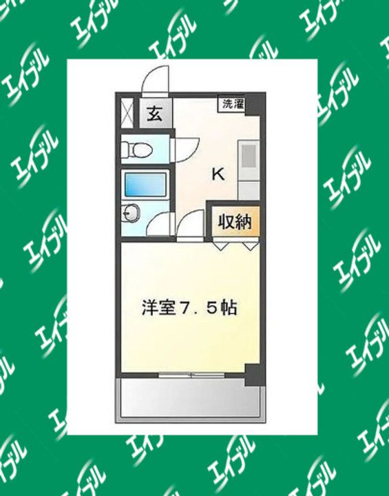 ラ・コール栄5の間取り