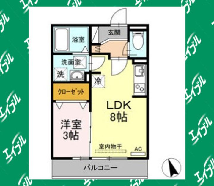 T.メルヘン107の間取り