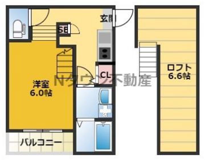 オークラレジデンス栄生の間取り