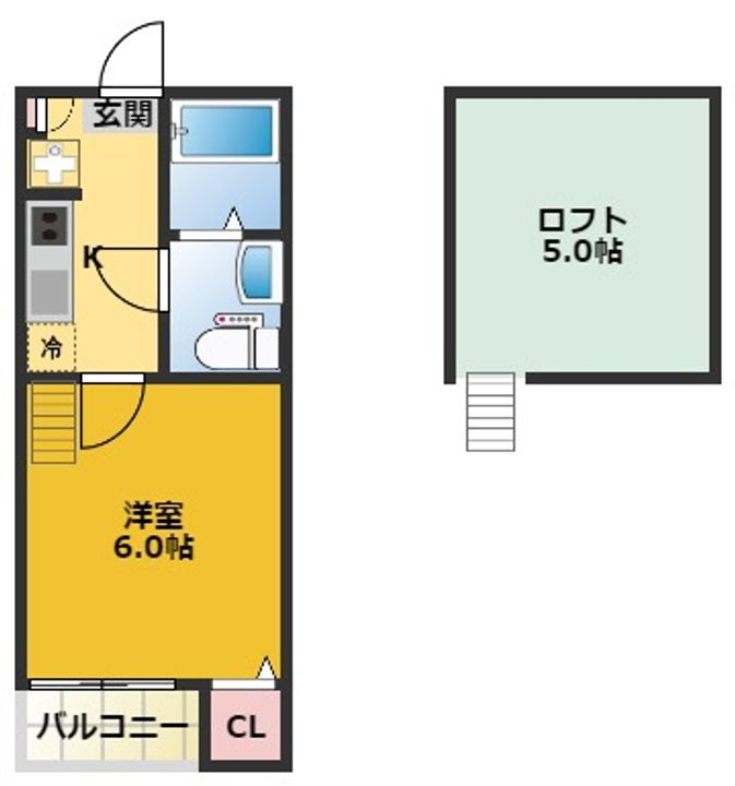 プティ オランジュの間取り