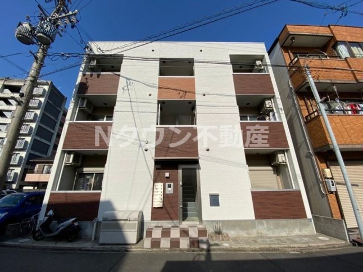 ハーモニーテラス新道101の外観