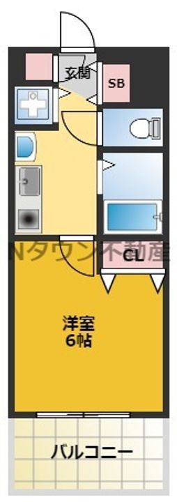プレサンス名古屋駅前の間取り