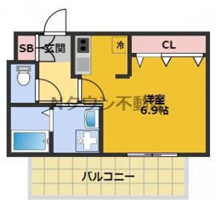 プレサンス金山グリーンパークスの間取り