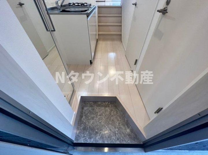 ハーモニーテラス名楽町の玄関