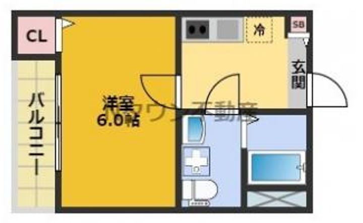メゾン風月(メゾンフウゲツ)の間取り