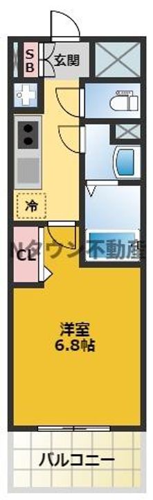 プレサンス名古屋駅ゲートの間取り