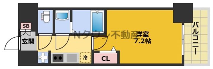 アドバンス名古屋モクシーの間取り