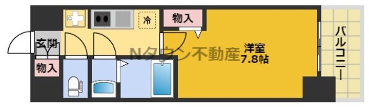 アドバンス名古屋モクシーの間取り