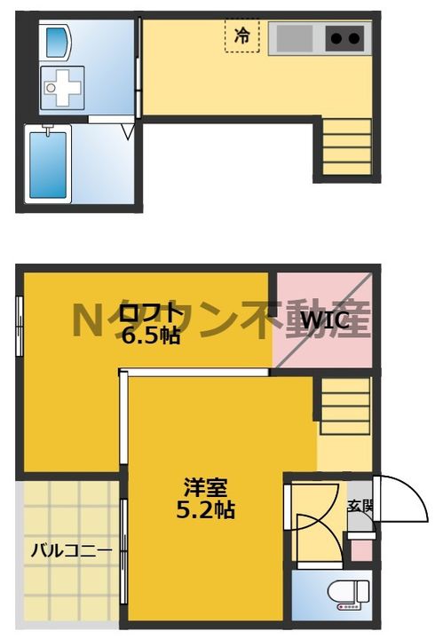 i・Room並木(アイルームナミキ)の間取り