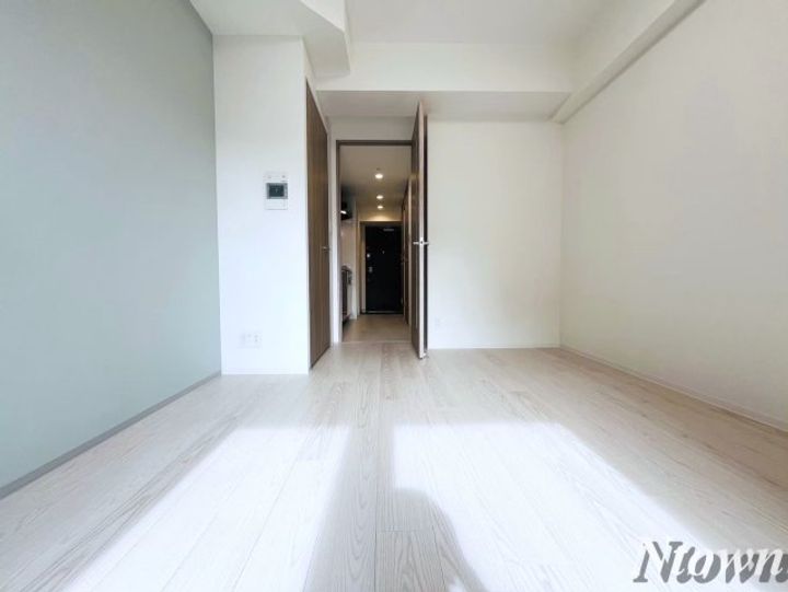 プレサンス太閤通ファシールの居間