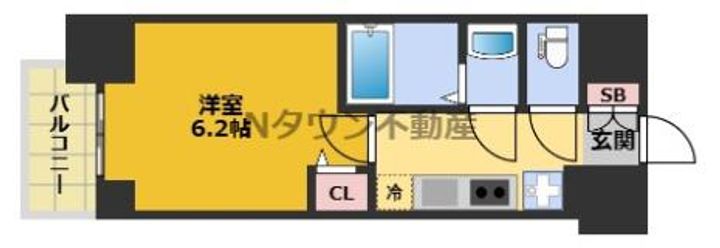 メイクスWアート浅間町の間取り